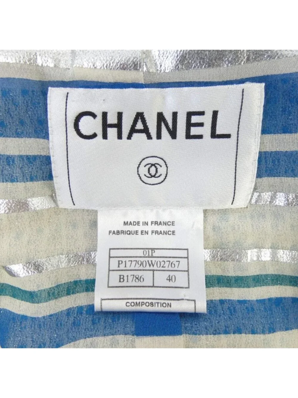 Chanel Vintage Suit Blue